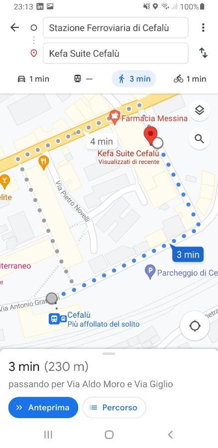 Kefa Suite Cefalù Exterior foto